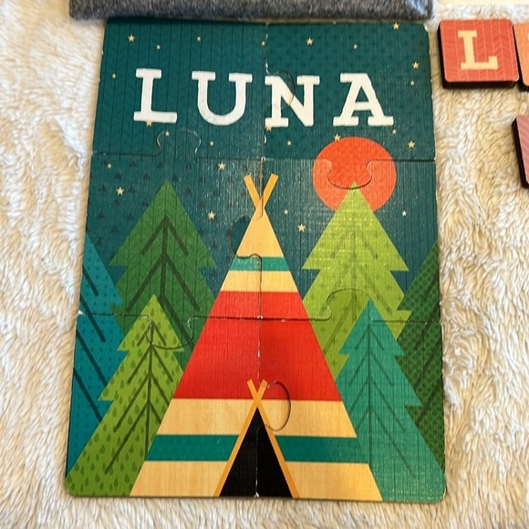 Tinyme Luna Name Puzzle - Picture 2 of 6